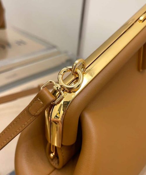 1:1 Replica Fendi First Small Brown For Women, Women's HandBags, Shoulder And Crossbody Bags 10.2in/26cm FF 8BP129ABVEF0NYJ