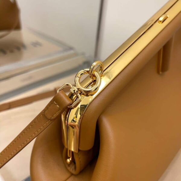 1:1 Replica Fendi First Small Brown For Women, Women's HandBags, Shoulder And Crossbody Bags 10.2in/26cm FF 8BP129ABVEF0NYJ