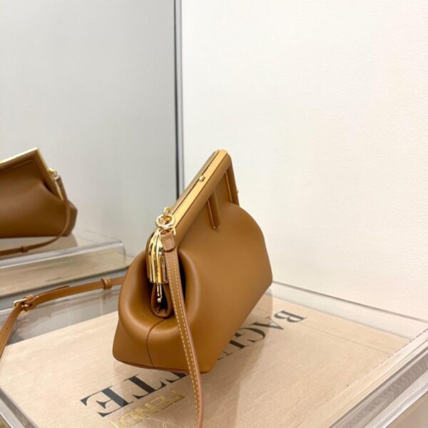 1:1 Replica Fendi First Small Brown For Women, Women's HandBags, Shoulder And Crossbody Bags 10.2in/26cm FF 8BP129ABVEF0NYJ