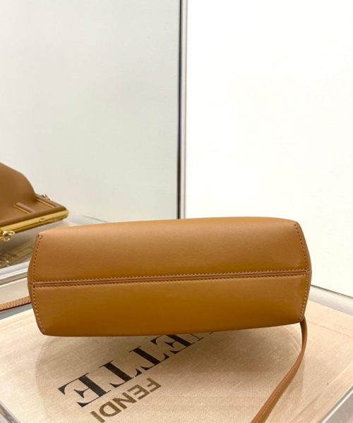 1:1 Replica Fendi First Small Brown For Women, Women's HandBags, Shoulder And Crossbody Bags 10.2in/26cm FF 8BP129ABVEF0NYJ