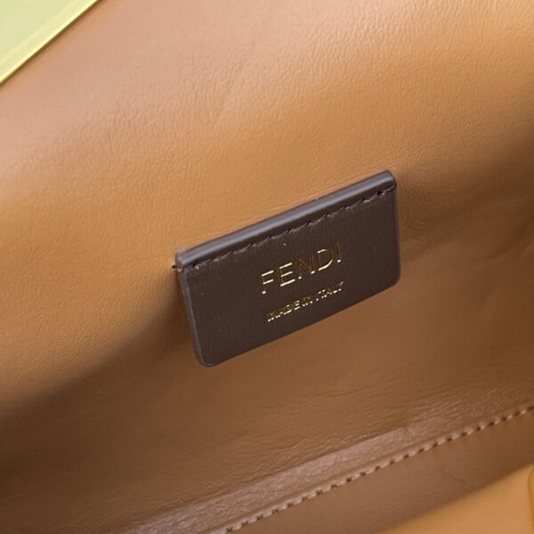 1:1 Replica Fendi First Small Brown Fox Fur Bag For Woman 26cm/10in