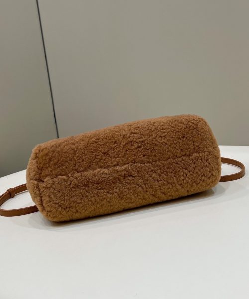1:1 Replica Fendi First Small Brown Mink Bag For Woman 26cm/10in