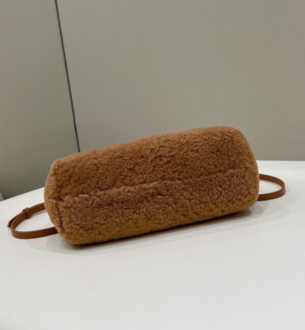 1:1 Replica Fendi First Small Brown Mink Bag For Woman 26cm/10in