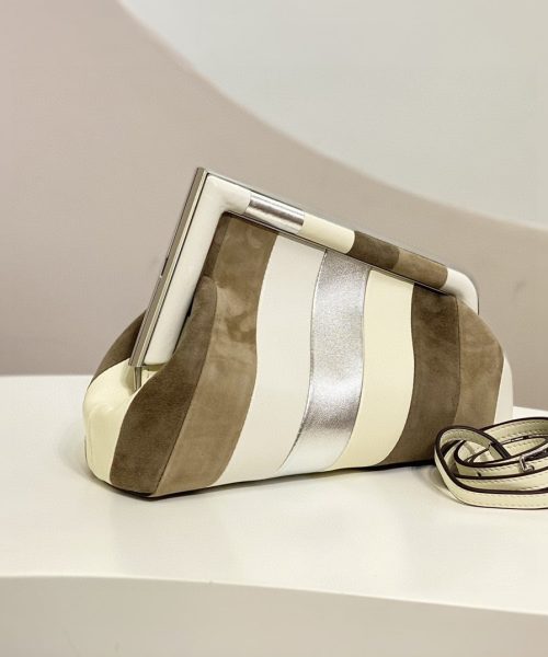 1:1 Replica Fendi First Small Multicolour Bag For Woman 26cm/10in 8BP129AJSBF0KQ9