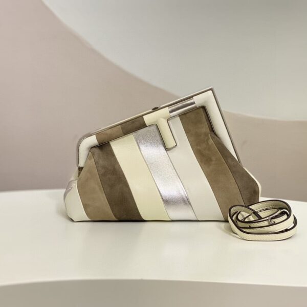 1:1 Replica Fendi First Small Multicolour Bag For Woman 26cm/10in 8BP129AJSBF0KQ9