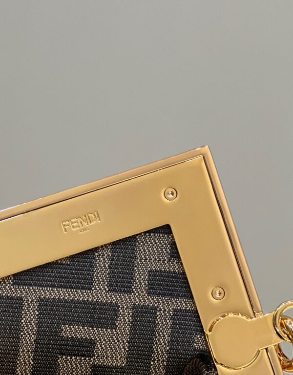 1:1 Replica Fendi First Small Pink and Pink python Bag For Woman 26cm/10in