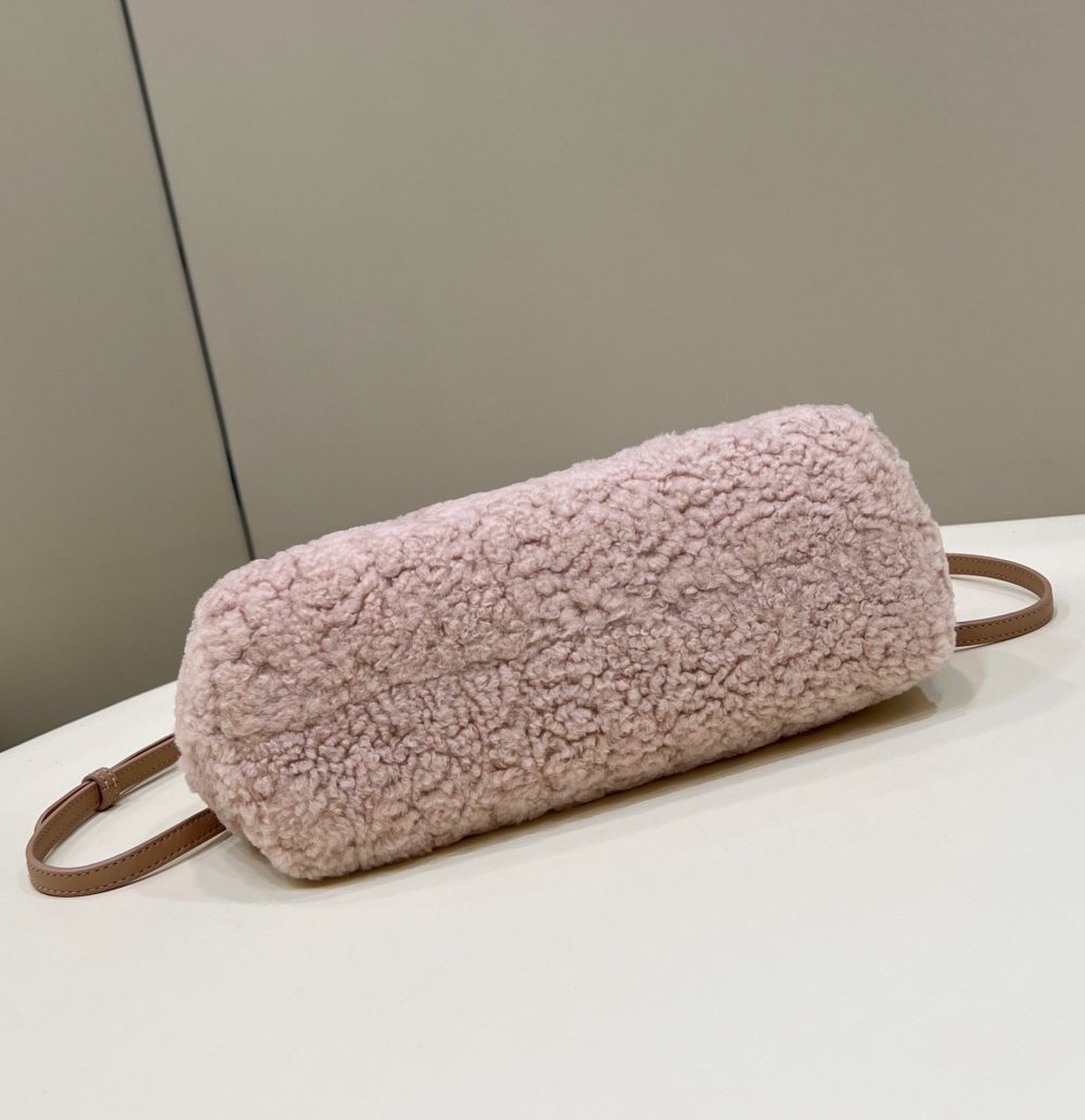 1:1 Replica Fendi First Small Pink Mink Bag For Woman 26cm/10in - Image 2
