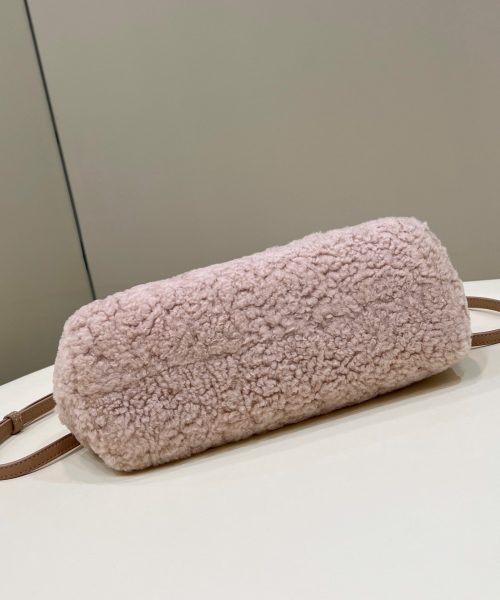 1:1 Replica Fendi First Small Pink Mink Bag For Woman 26cm/10in