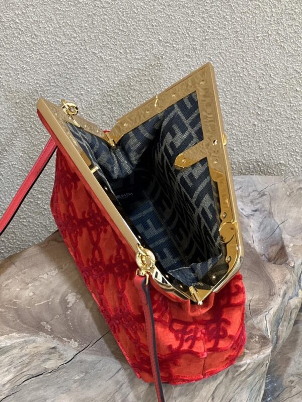 1:1 Replica Fendi First Small Red Bag For Woman 26cm/10in