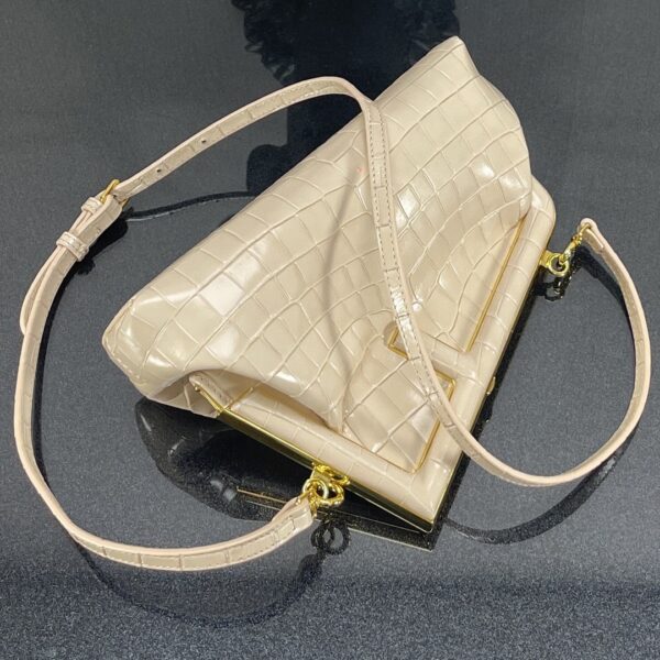 1:1 Replica Fendi First Small White Crocodile Bag For Woman 26cm/10in
