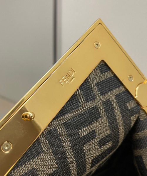 1:1 Replica Fendi First Small White For Women, Women's HandBags, Shoulder And Crossbody Bags 10.2in/26cm FF 8BP129ABVEF1C76