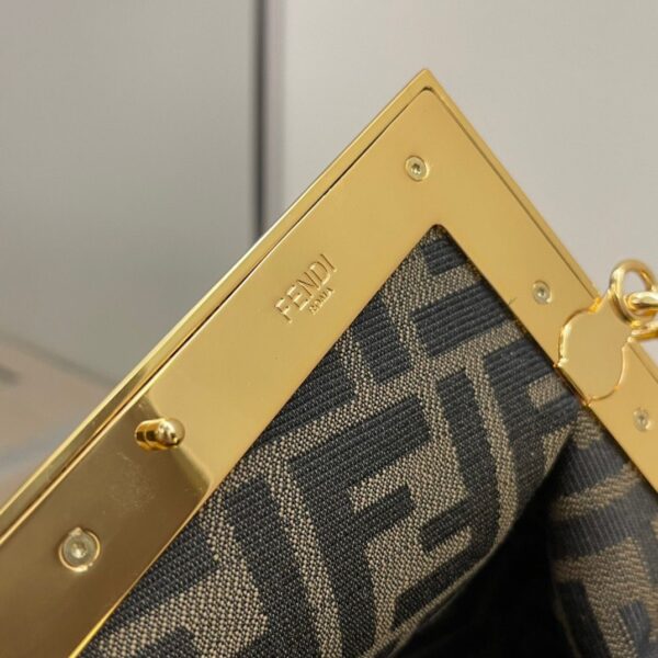 1:1 Replica Fendi First Small White For Women, Women's HandBags, Shoulder And Crossbody Bags 10.2in/26cm FF 8BP129ABVEF1C76