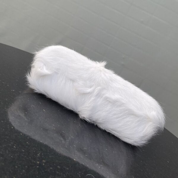 1:1 Replica Fendi First Small White Fox Fur Bag For Woman 26cm/10in