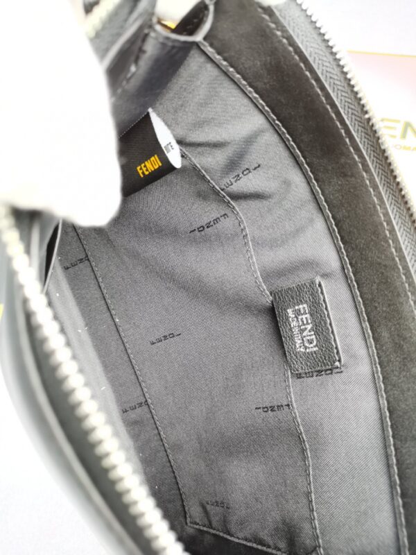 Fendi Flat Pouch Black For Men 27cm/10.5in FF