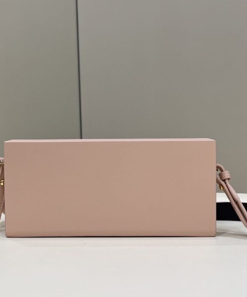 1:1 Replica Fendi Horizontal Box Pink Bag For Woman 10.5cm/4in