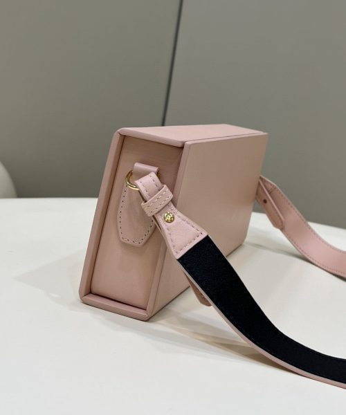1:1 Replica Fendi Horizontal Box Pink Bag For Woman 10.5cm/4in