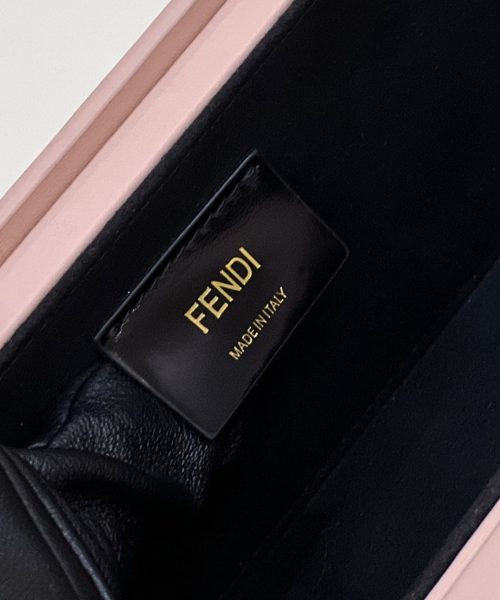 1:1 Replica Fendi Horizontal Box Pink Bag For Woman 10.5cm/4in