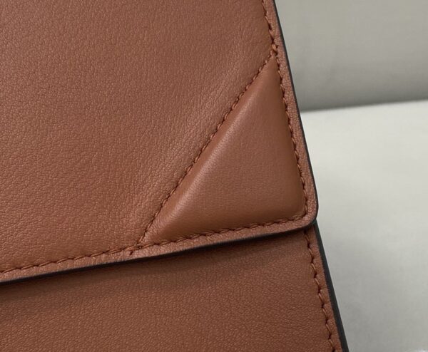 1:1 Replica Fendi Kan U Small Brown Bag For Woman 25cm/9.5in