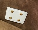 1:1 Replica Fendi Kan U Small White Bag For Woman 25cm/9.5in