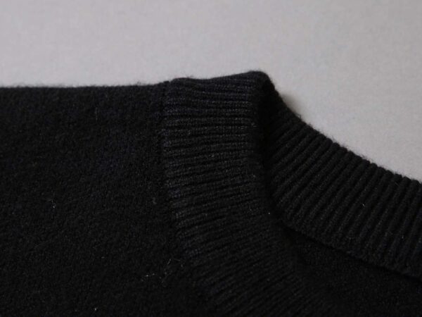Fendi Knitted FF Sweater Black For Men
