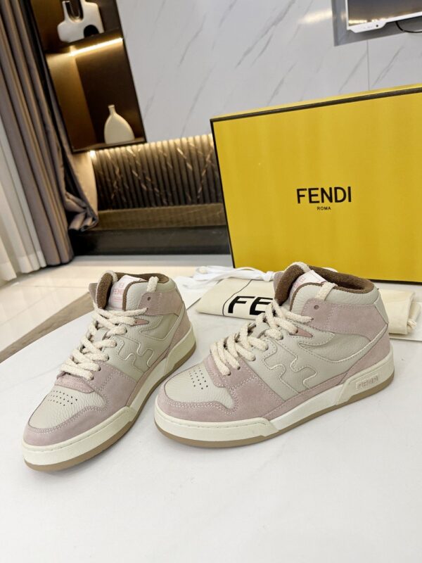 Fendi Low Tops In Pink For Women