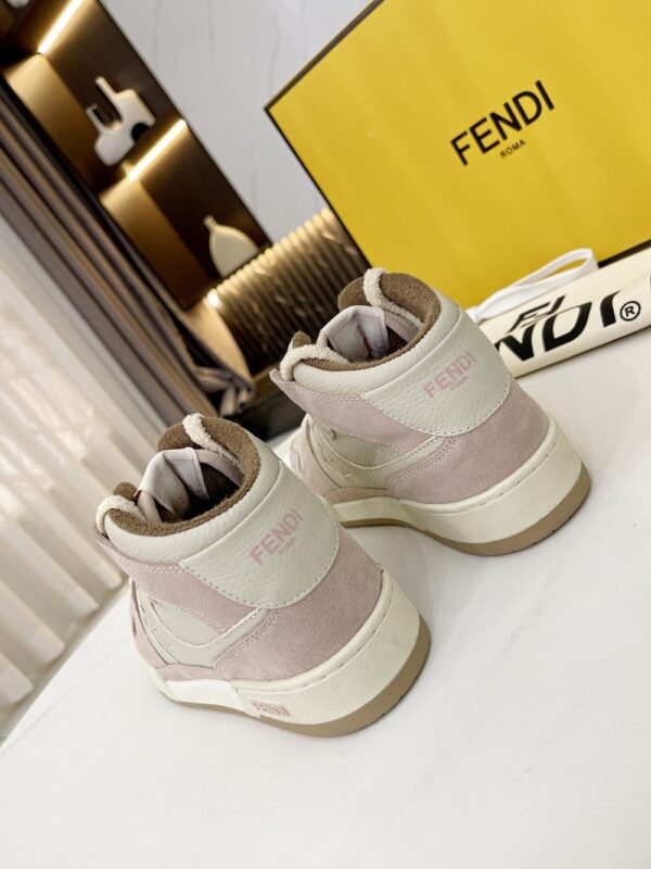 Fendi Low Tops In Pink For Women