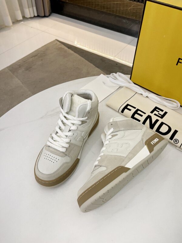 Fendi Low Tops In White For Women