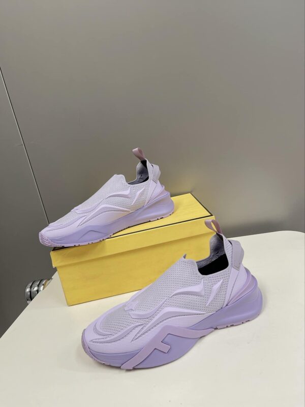 Fendi Low Trainers Sneakers Violet For Women