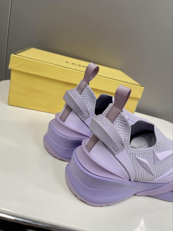 Fendi Low Trainers Sneakers Violet For Women