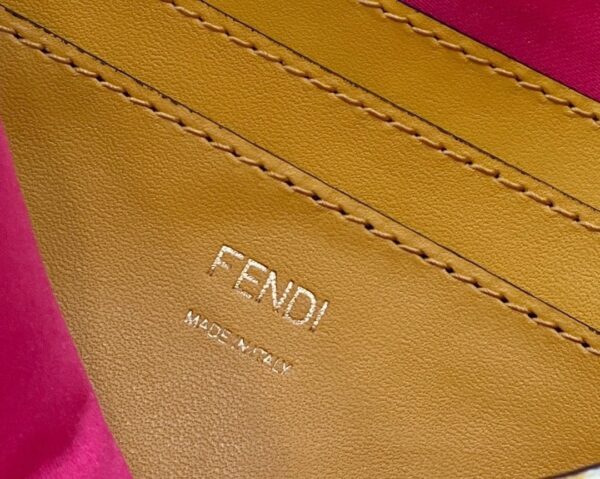1:1 Replica Fendi Mini Baguatte 1997 Yellow Glazed Bag For Woman 19.5cm/7.5in