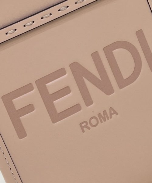 1:1 Replica Fendi Mini Sunshine Shopper Pink For Women, Women's Handbags, Shoulder And Crossbody bags 7.1in/18cm FF 8BS051