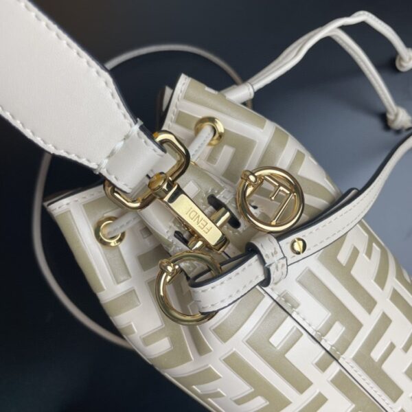 1:1 Replica Fendi Mon Tresor Beige Mini Bag For Woman 18cm/7in 8BS010A659F174X