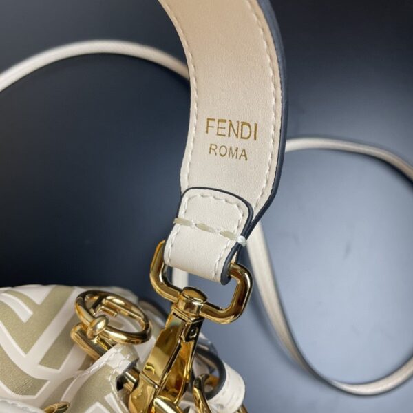 1:1 Replica Fendi Mon Tresor Beige Mini Bag For Woman 18cm/7in 8BS010A659F174X