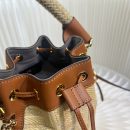 1:1 Replica Fendi Mon Tresor Mini Bag Blue/Beige For Women 18cm / 7.1in