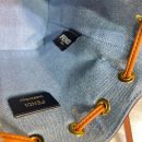 1:1 Replica Fendi Mon Tresor Mini Bag Blue/Beige For Women 18cm / 7.1in