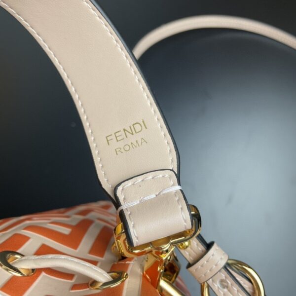 1:1 Replica Fendi Mon Tresor Orange Mini Bag For Woman 18cm/7in