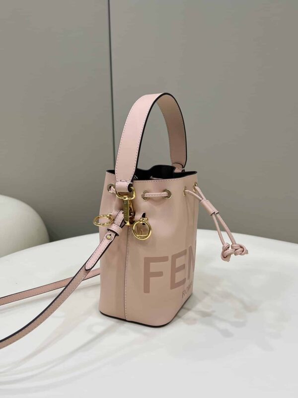 1:1 Replica Fendi Mon Tresor Pale Pink For Women, Women's Handbags, Shoulder And Crossbody Bags 7.1in/18cm FF 8BS010AC9LF14N1