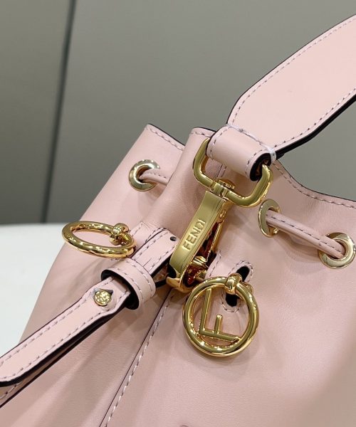 1:1 Replica Fendi Mon Tresor Pale Pink For Women, Women's Handbags, Shoulder And Crossbody Bags 7.1in/18cm FF 8BS010AC9LF14N1