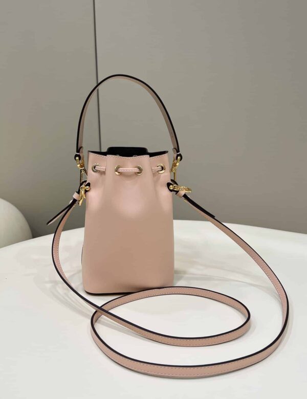 1:1 Replica Fendi Mon Tresor Pale Pink For Women, Women's Handbags, Shoulder And Crossbody Bags 7.1in/18cm FF 8BS010AC9LF14N1