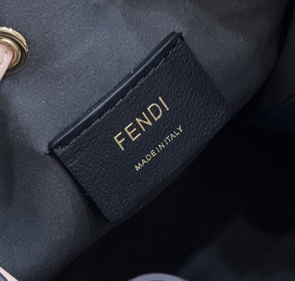 1:1 Replica Fendi Mon Tresor Pale Pink For Women, Women's Handbags, Shoulder And Crossbody Bags 7.1in/18cm FF 8BS010AC9LF14N1