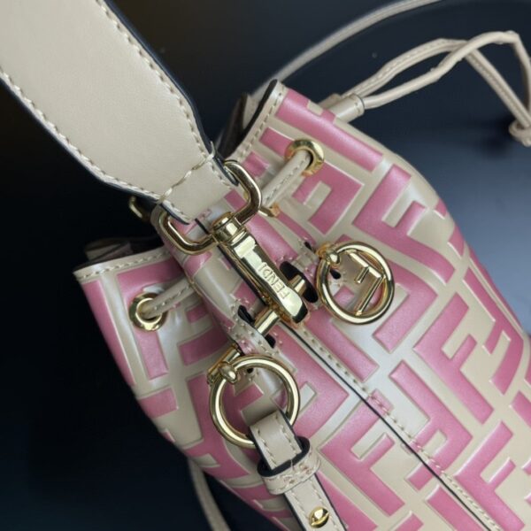1:1 Replica Fendi Mon Tresor Pink Mini Bag For Woman 18cm/7in