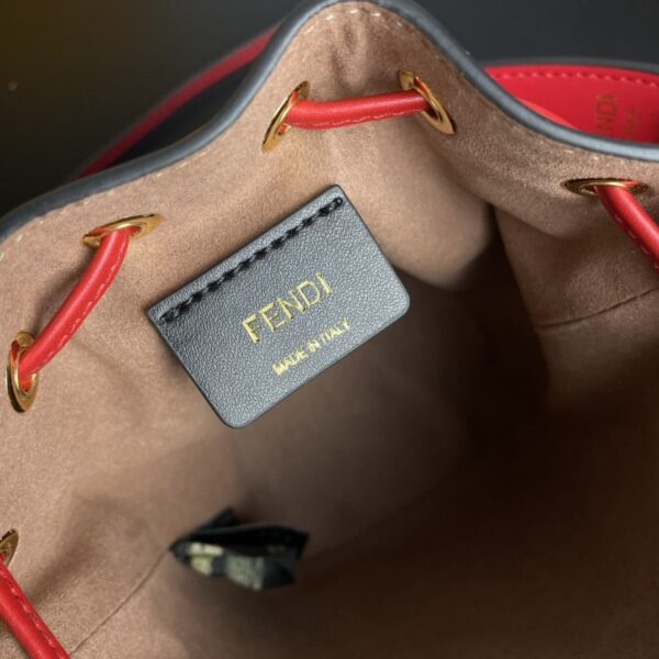 1:1 Replica Fendi Mon Tresor Red Mini Bag For Woman 18cm/7in