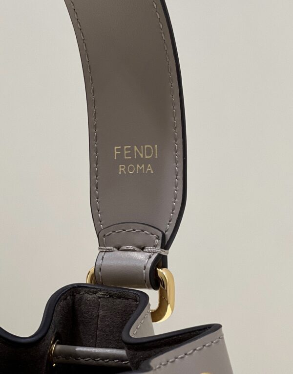 1:1 Replica Fendi Mon Tresor Small Beige Bag For Woman 18cm/7in