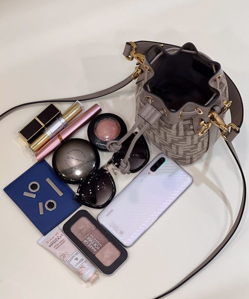 1:1 Replica Fendi Mon Tresor Small Beige Bag For Woman 18cm/7in