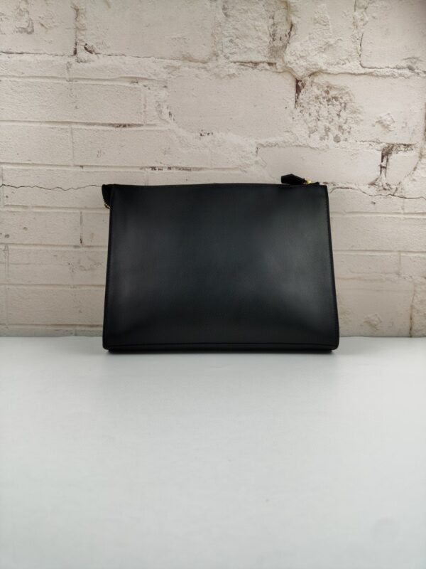 Fendi Monster Eyes Pound in Black with Silver Hardware For Men 27cm/10.5in FF