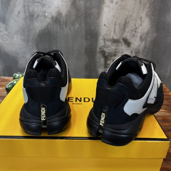 Fendi Nubuck Faster Black Blue For Women