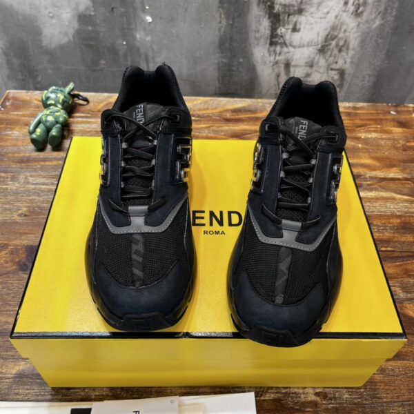 Fendi Nubuck Faster Black For Women
