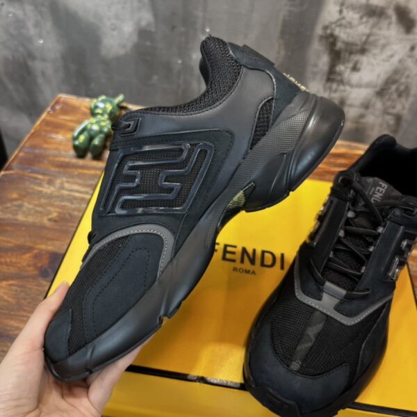 Fendi Nubuck Faster Black For Women