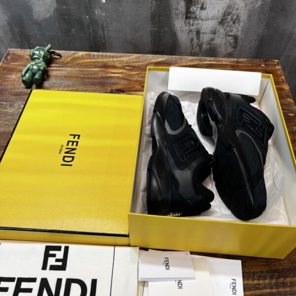 Fendi Nubuck Faster Black For Women