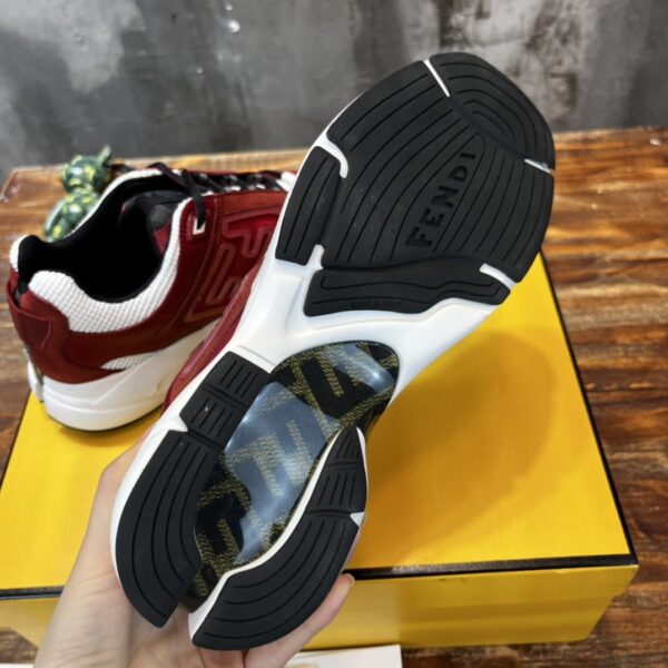 Fendi Nubuck Faster Red For Women